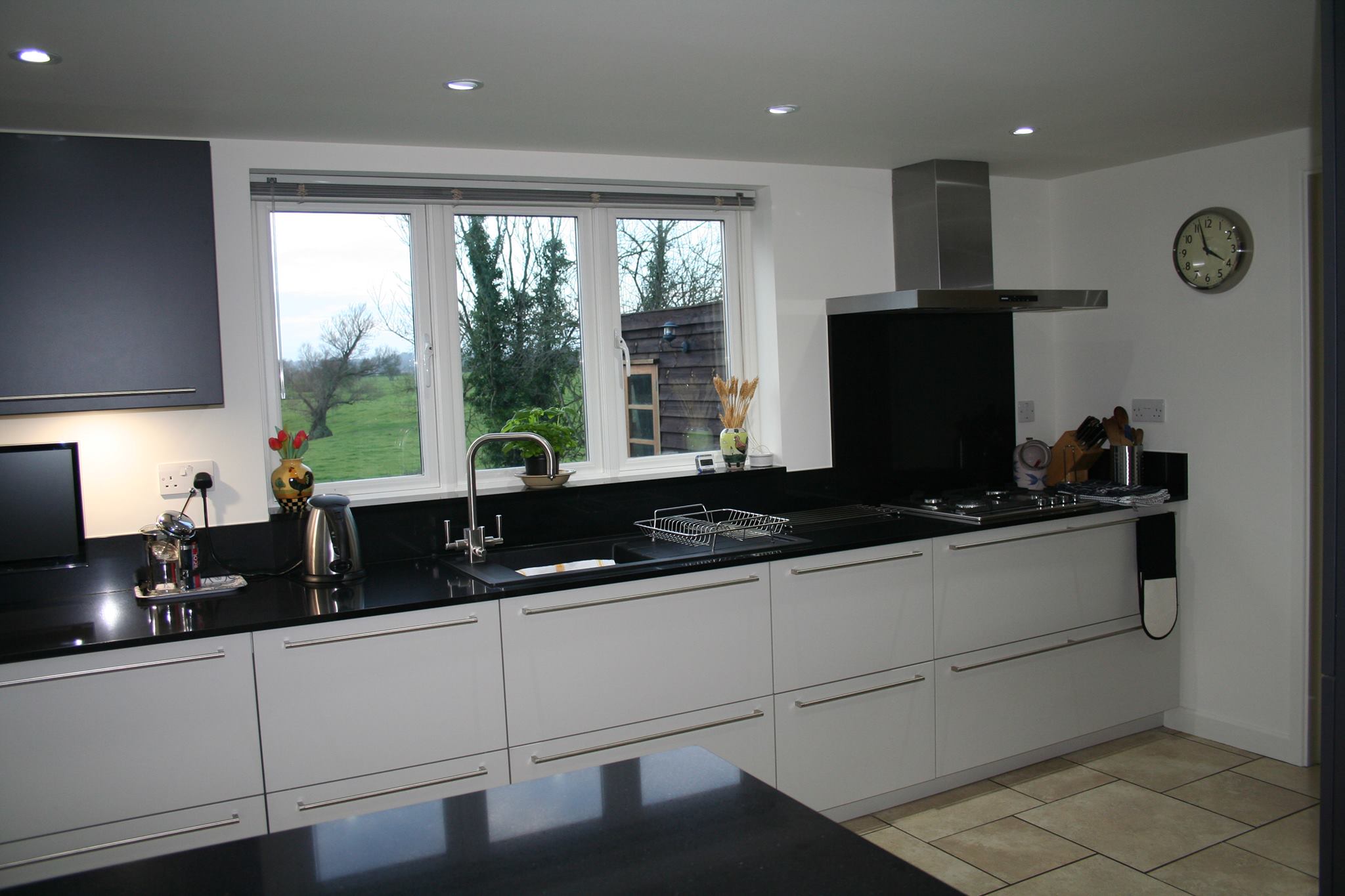 LANO in Natural and Blue, in Tilbrook — a Rational kitchen by Kitchensmiths, with silestone Negro Anubis worktops (photograph 3 of 3)