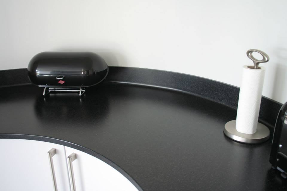 Fusion, and Deep Night Sky — a Stoneham kitchen by Kitchensmiths, with corian worktops (photograph 5 of 5)