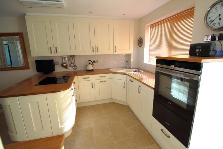 Broxbourne in Ivory, with solid oak