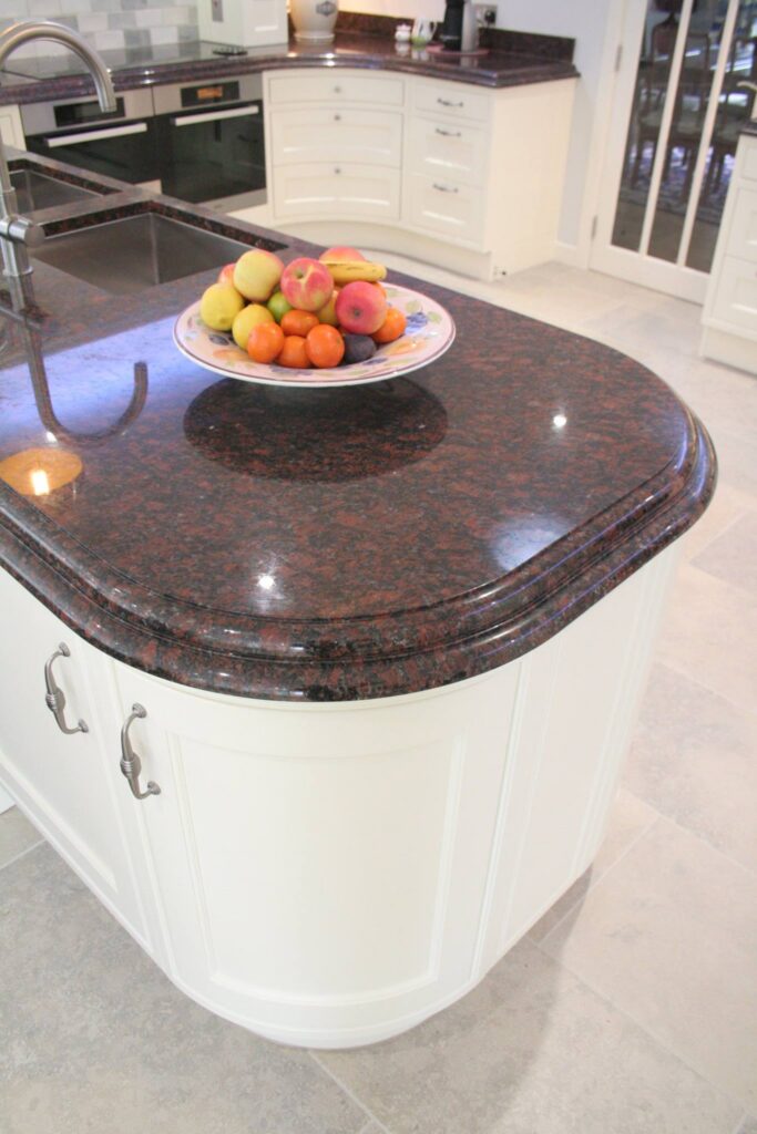 Penshurst painted in Ivory — a Stoneham kitchen by Kitchensmiths, with granite worktops (photograph 6 of 6)