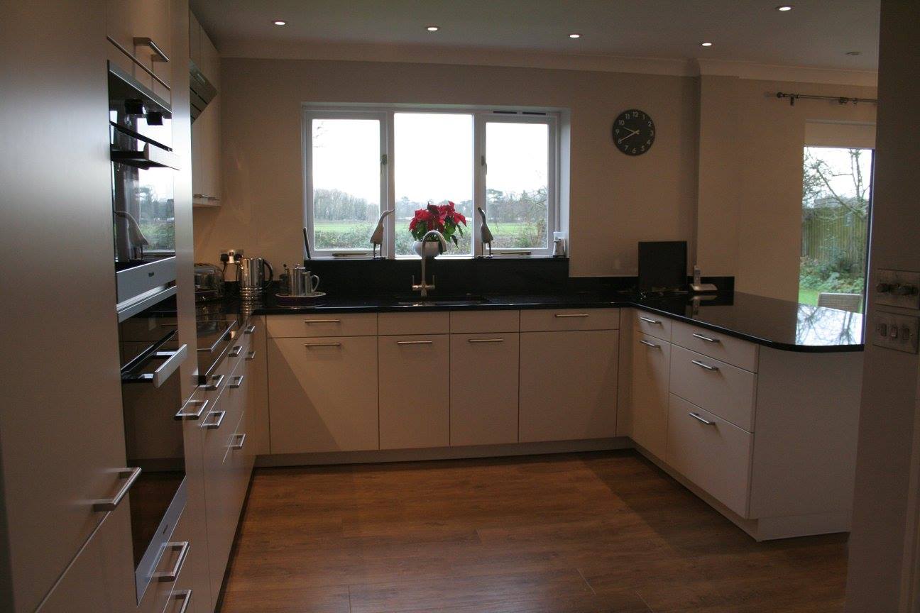 Star Galaxy granite — a kitchen by Kitchensmiths, with granite worktops (photograph 4 of 9)
