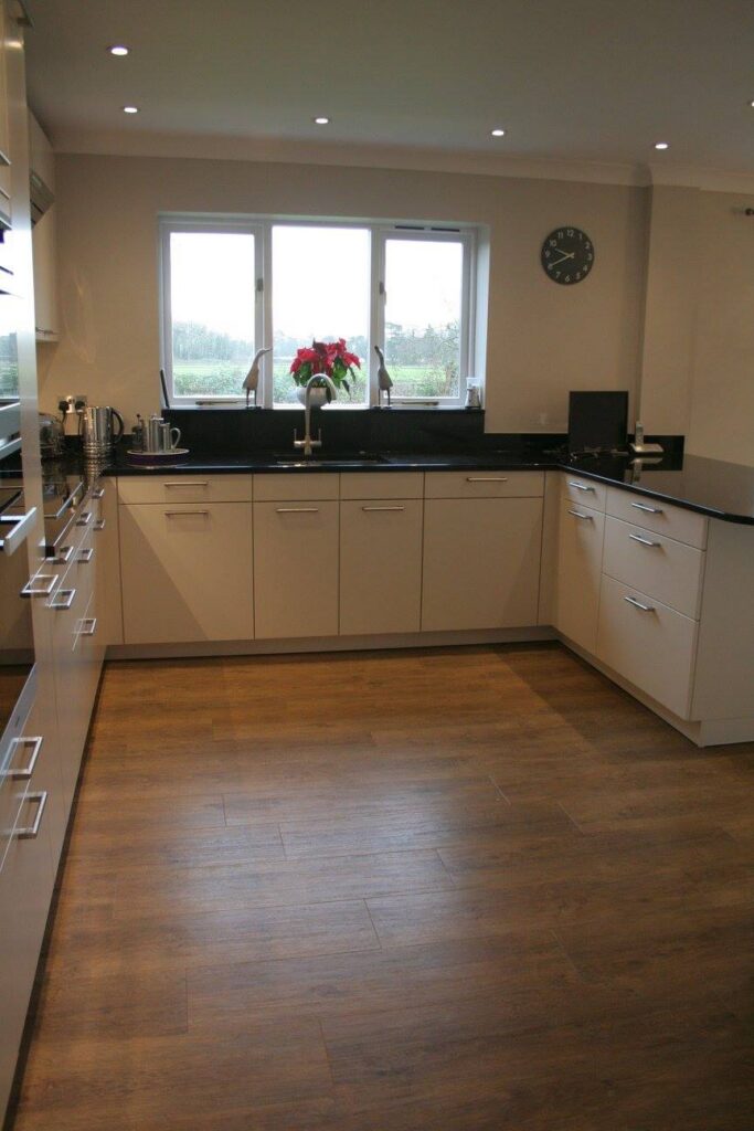 Star Galaxy granite — a kitchen by Kitchensmiths, with granite worktops (photograph 5 of 9)