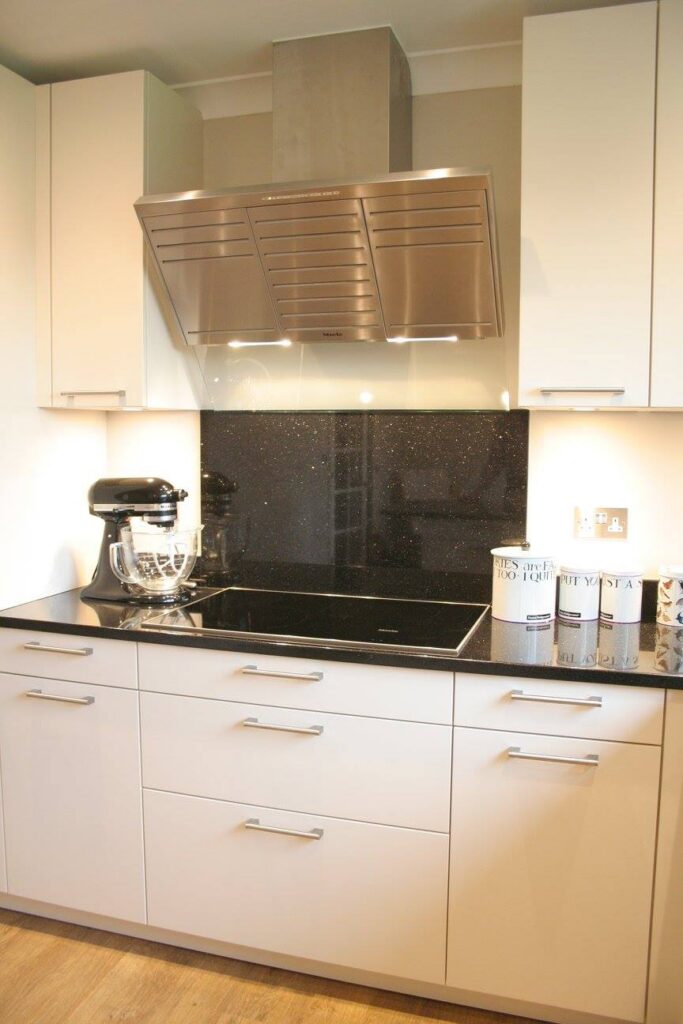Star Galaxy granite — a kitchen by Kitchensmiths, with granite worktops (photograph 9 of 9)