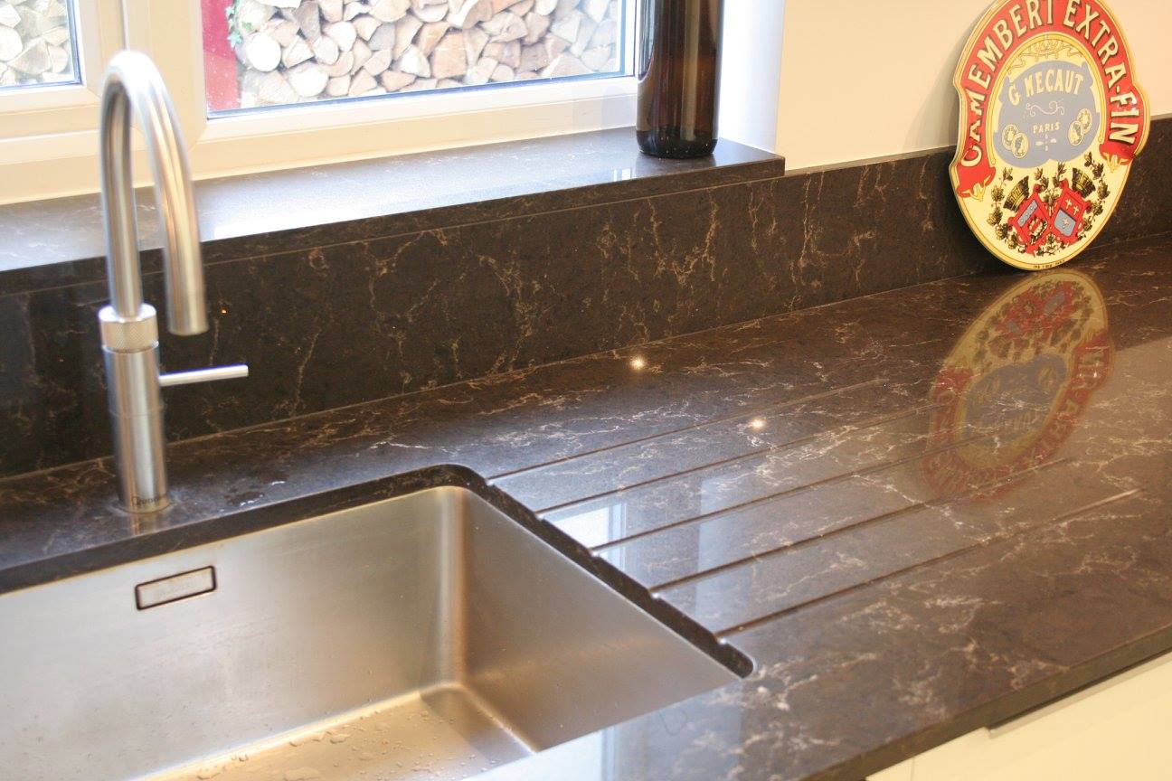 Puro, with Caesarstone Woodlands — a Rational kitchen by Kitchensmiths, with caesarstone Woodlands worktops (photograph 5 of 6)