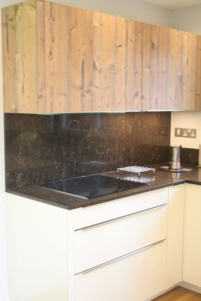Puro, with Caesarstone Woodlands — a Rational kitchen by Kitchensmiths, with caesarstone Woodlands worktops (photograph 6 of 6)