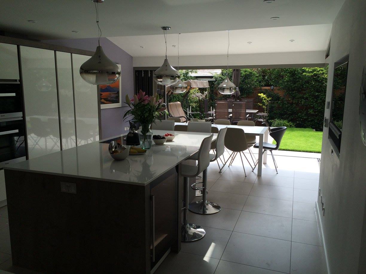 Miele and Silestone — a BAX kitchen by Kitchensmiths, with silestone worktops (photograph 5 of 9)