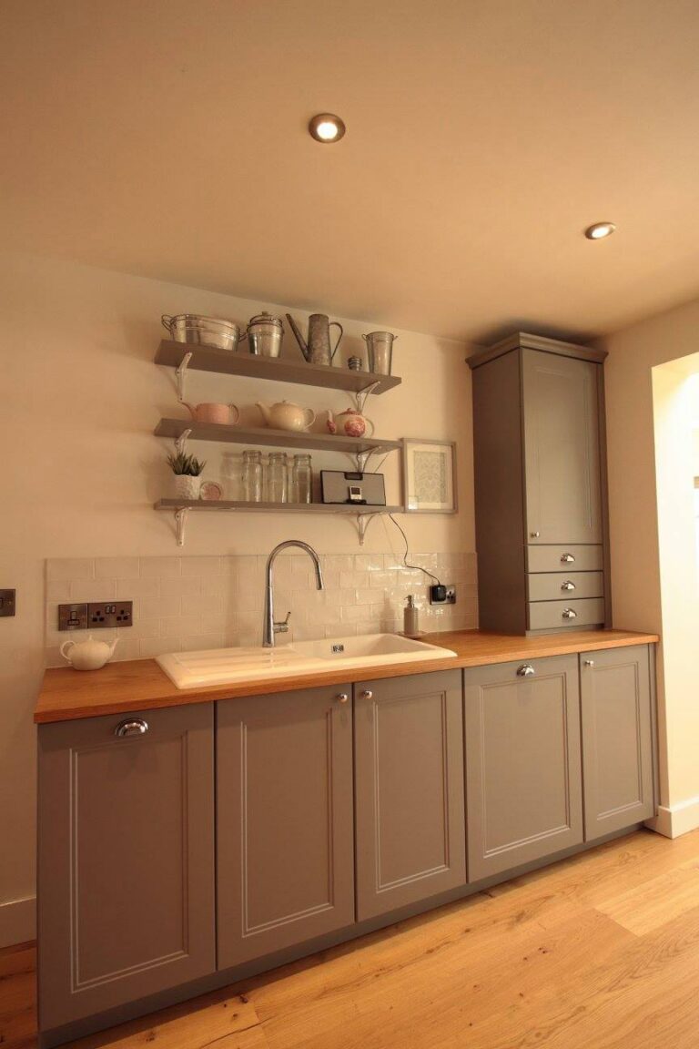 Solid oak worktop