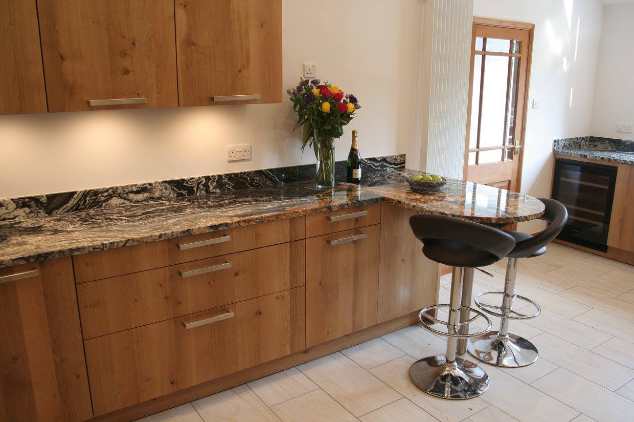 Geologist's delight — a BAX kitchen by Kitchensmiths, with sensa worktops (photograph 4 of 6)