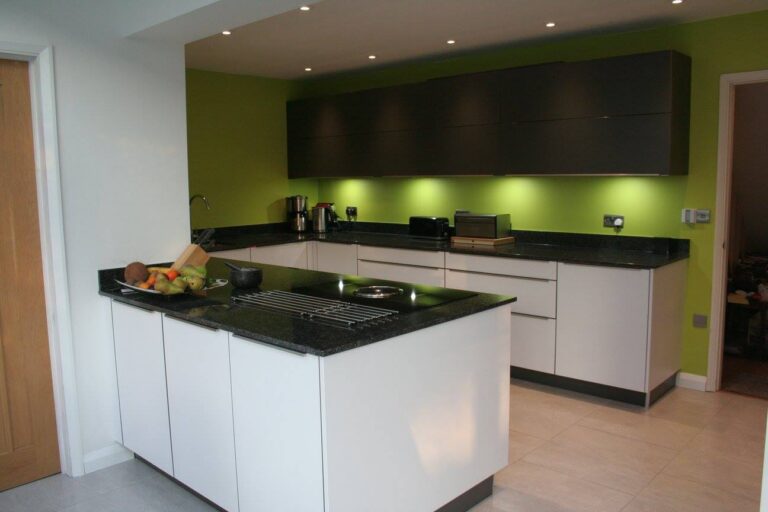 Consoft, in steel grey granite
