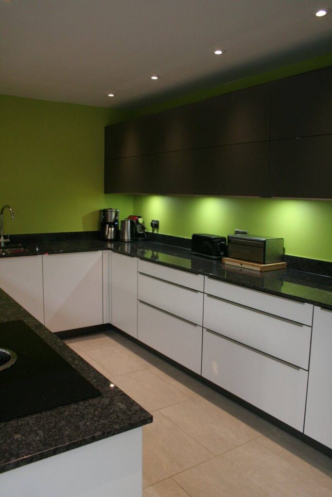 Consoft, in steel grey granite — a BAX kitchen by Kitchensmiths, with granite worktops (photograph 7 of 7)