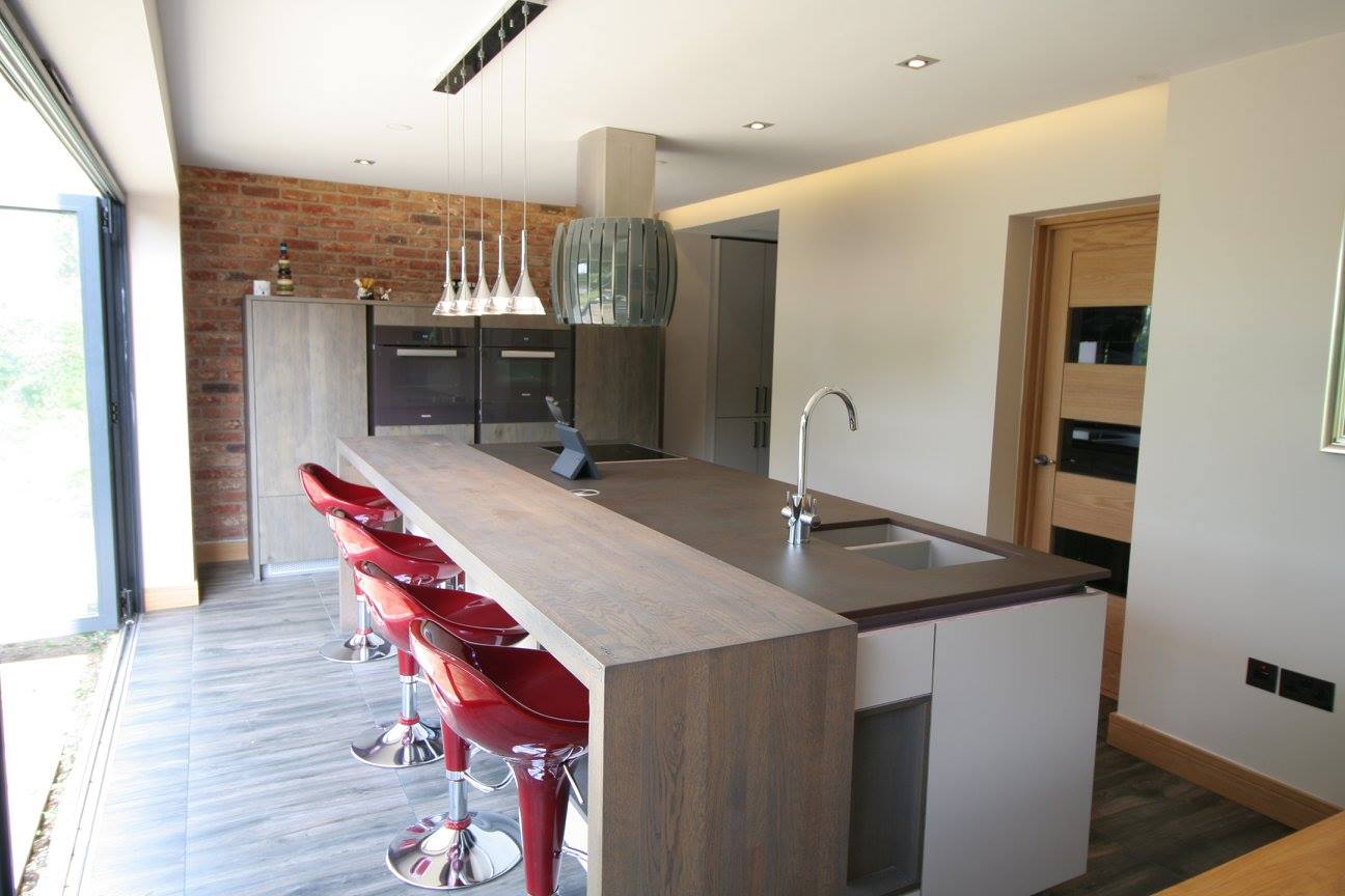 Sleek German kitchen with Dekton worktops — a kitchen by Kitchensmiths, with dekton worktops (photograph 11 of 16)