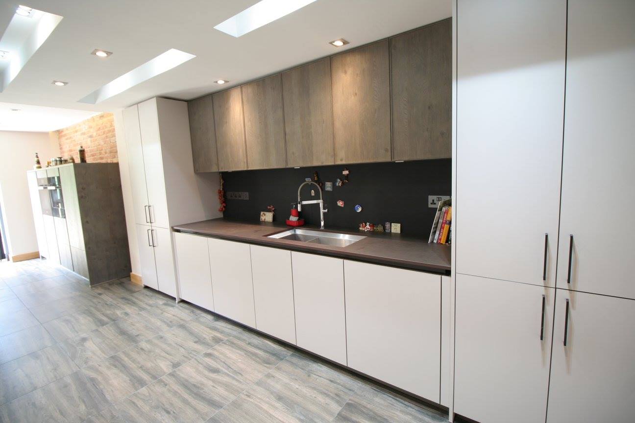 Sleek German kitchen with Dekton worktops — a kitchen by Kitchensmiths, with dekton worktops (photograph 13 of 16)