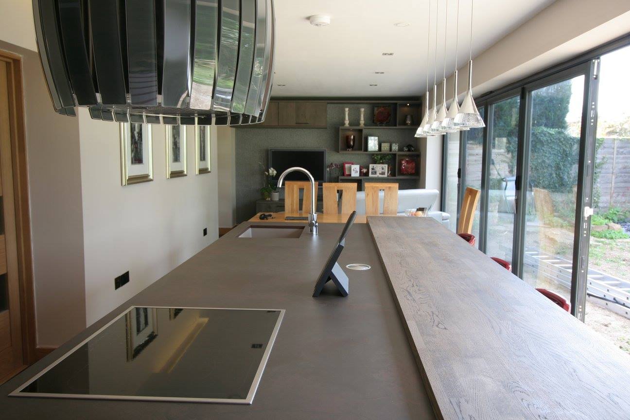 Sleek German kitchen with Dekton worktops — a kitchen by Kitchensmiths, with dekton worktops (photograph 16 of 16)