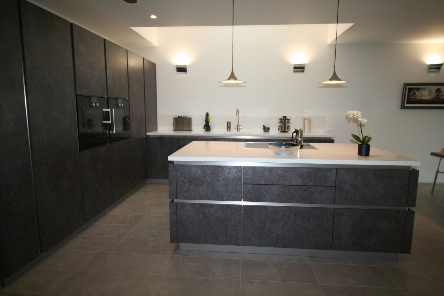 Handleless Ferro Titan — a Störmer kitchen by Kitchensmiths (photograph 1 of 9)