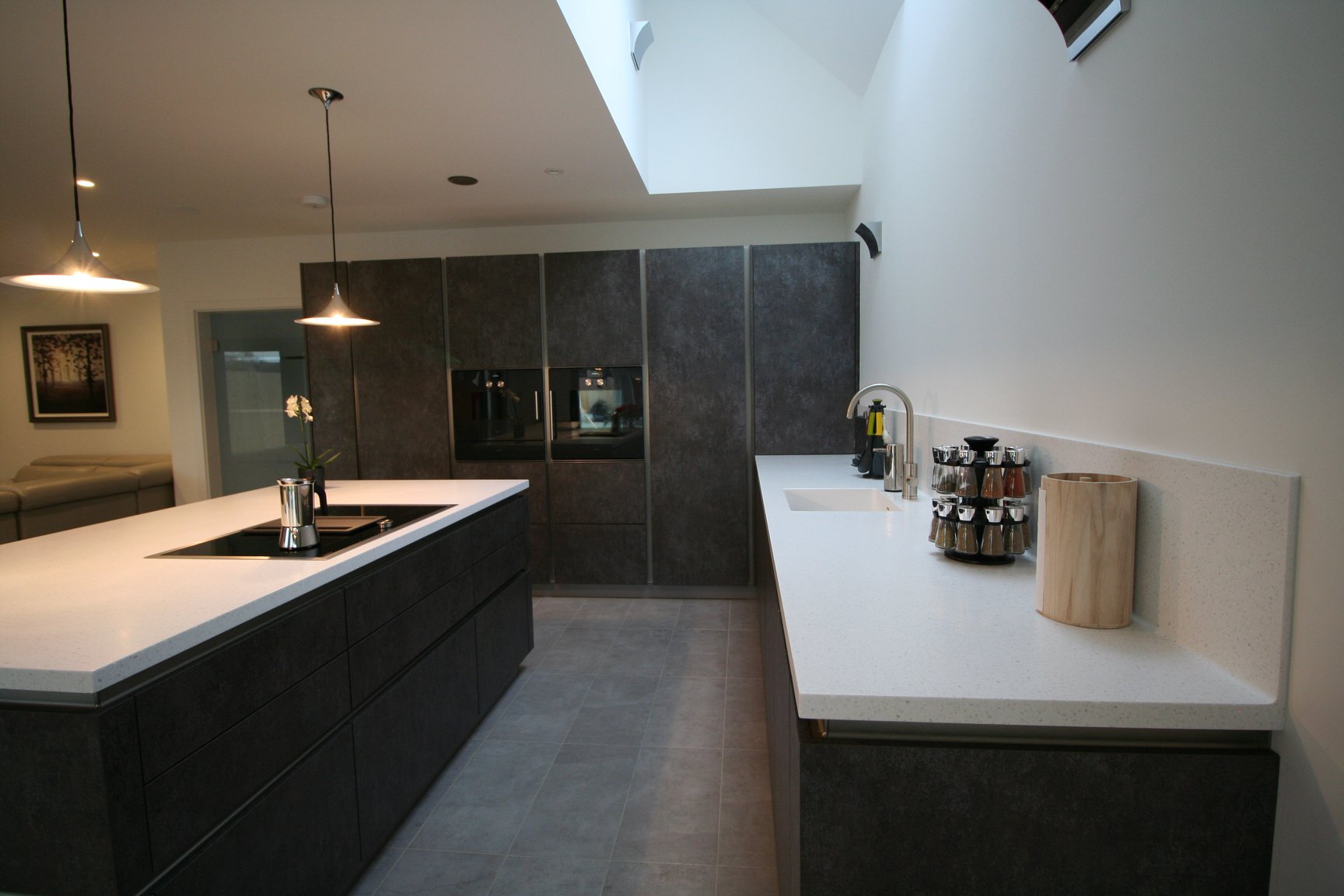 Handleless Ferro Titan — a Störmer kitchen by Kitchensmiths (photograph 8 of 9)