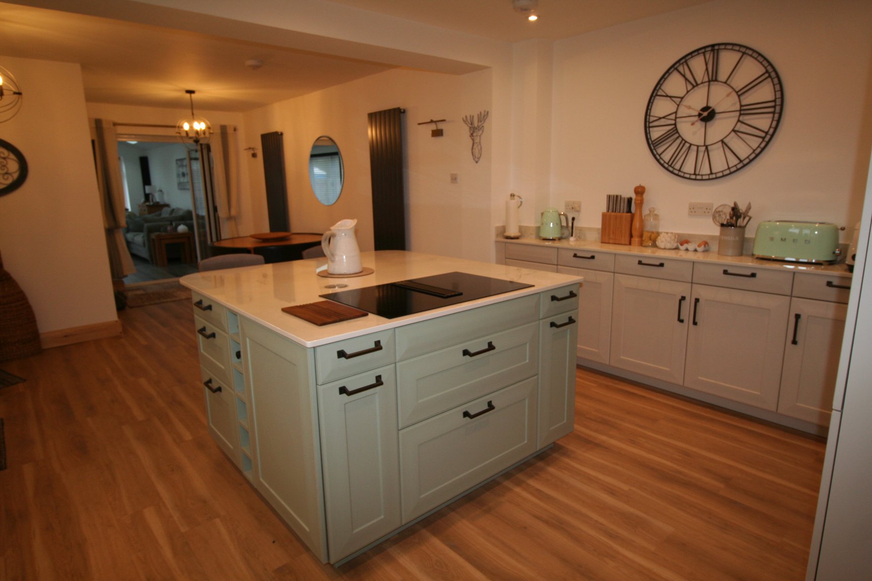 Nature and Green Tea — a Rational kitchen by Kitchensmiths, with dekton Fiord worktops (photograph 1 of 5)