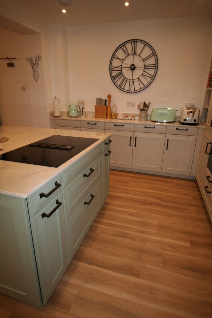 Nature and Green Tea — a Rational kitchen by Kitchensmiths, with dekton Fiord worktops (photograph 3 of 5)