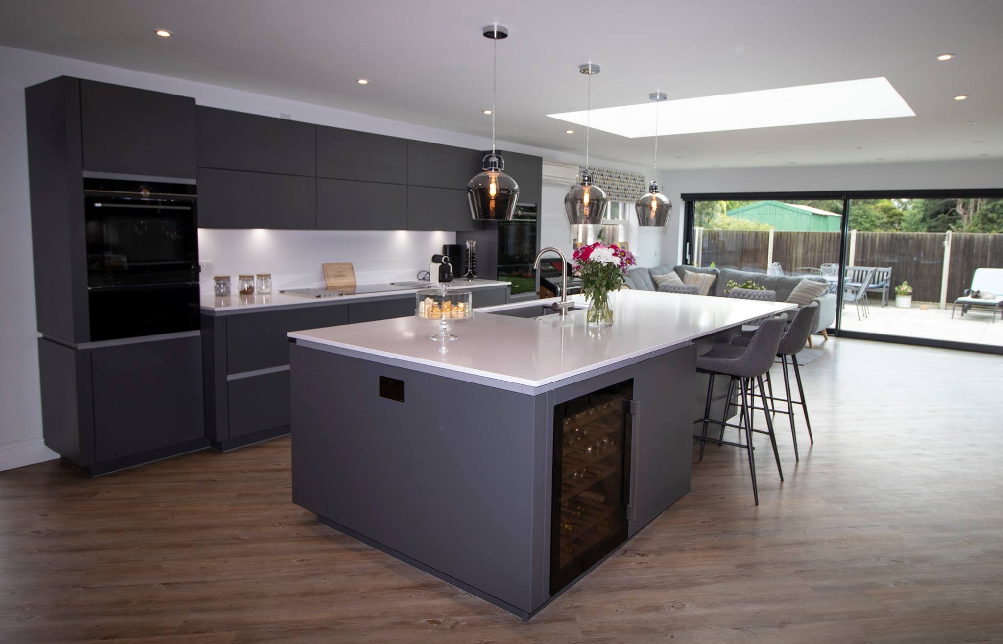 TIO, and White Storm — a Rational kitchen by Kitchensmiths (photograph 3 of 4)