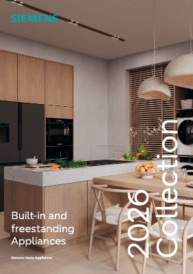 Siemens — Built-In & Freestanding brochure cover