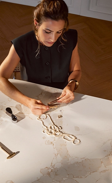 Caesarstone Calacatta Nectar