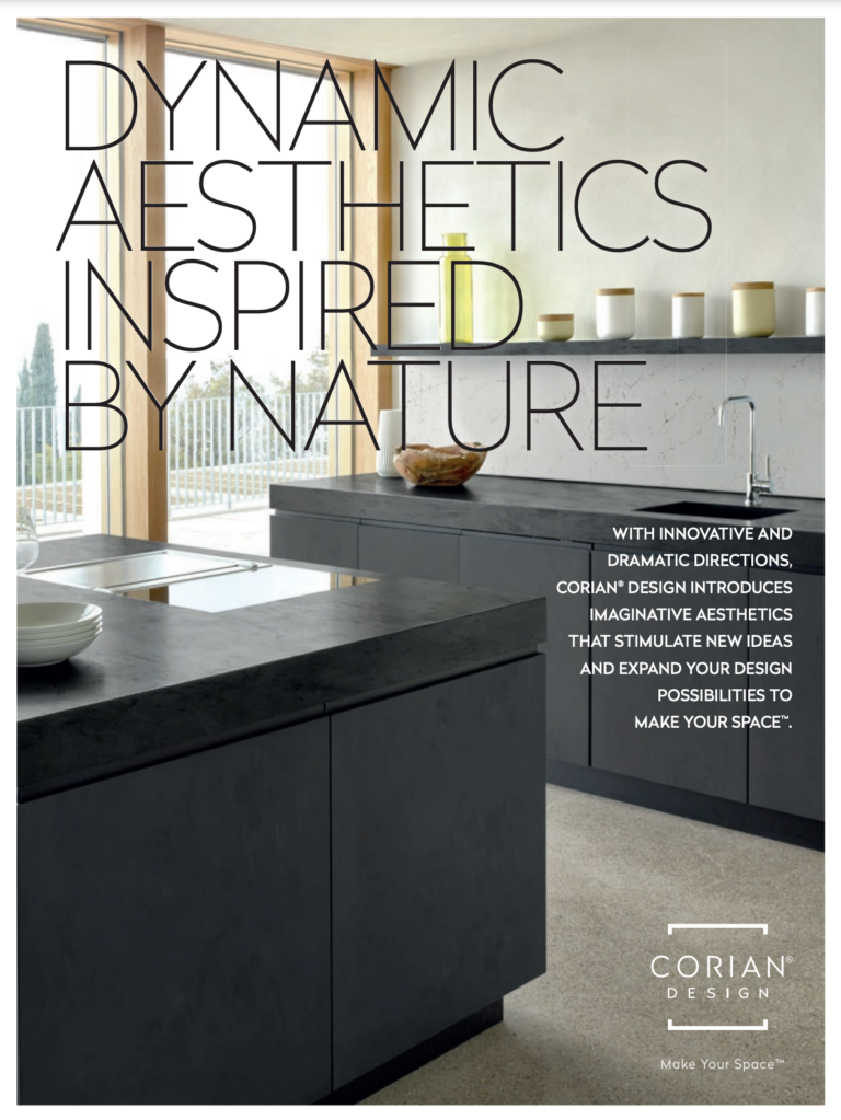 Corian — Solid Surface brochure cover
