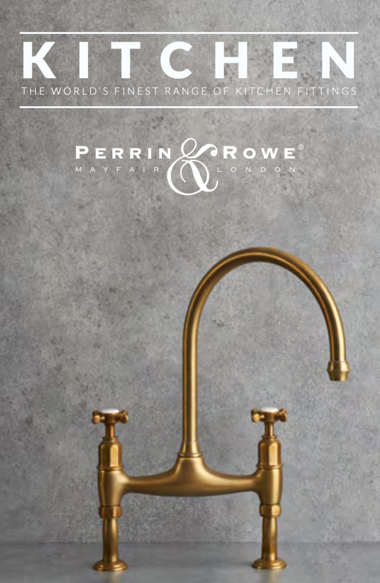 Perrin & Rowe — Kitchen Brochure brochure cover